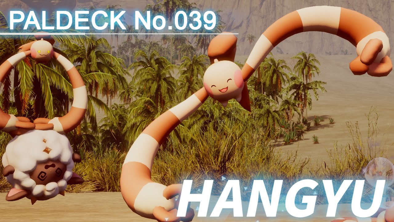 HANGYU Flopie Wiki, Habilidades y Drops | Palworld Game